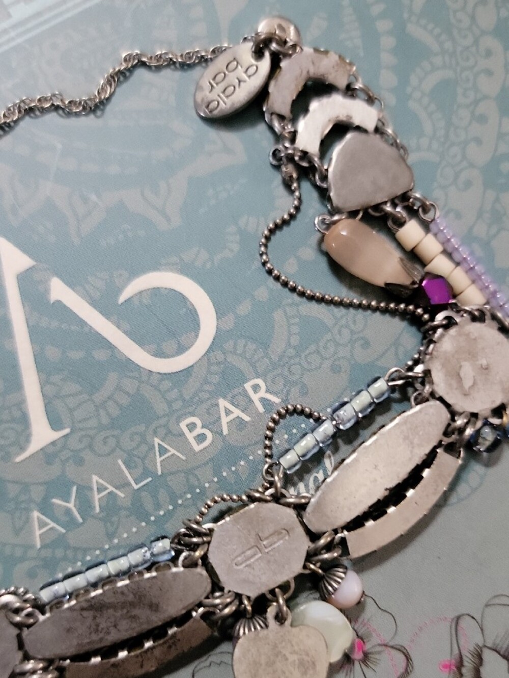 Ayala Bar Pink Multi-Element Women's Bracelet - Picture 2 of 4